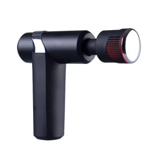 Handheld Electric Back Massager Gun with Heat and Cold Deep Tissue Percussion for Home Gym Recovery