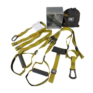 Hanging Belt Training P3 Pro Pink Suspension Trainer with Bands for Bodybuilding