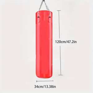 Hanging Boxing Punching Bag with Plywood Cushion Work