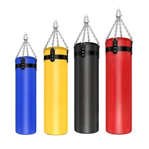 Hanging Boxing Sandbag Solid Hollow Punching Bag for Sanda Muay Thai Training