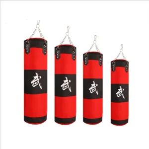 Hanging Kick Sandbag for Adults, Gym Exercise, Empty Heavy Boxing Punching Bag