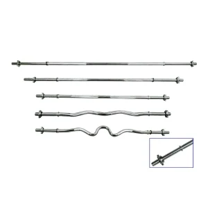 Hard Chrome Steel Barbell