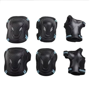 Hard Shell Roller Skating Knee Palm Elbow Guards Unisex Adult Thickened