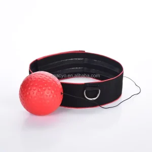 Head-Mounted Punching Reflex Ball for Sanda and Boxing Training