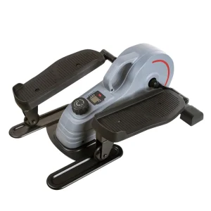 Health Fitness 2 in 1 Sit Stand Mini Elliptical Machine Alloy Steel Durable Portable Desk Peddler Exerciser Senior Home