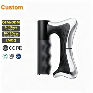 Heated Vibrating Guasha Tool, 3-Level Heat, 4 Modes, Wireless Remote Control