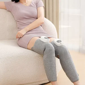 Heating Air Compression Leg Massager with Wireless Charging for Muscle Recovery