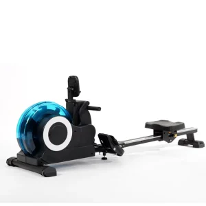 Heavy-Duty 31 kg Dual-Track Compact Folding Fluid Water Rowing Machine for Office Use