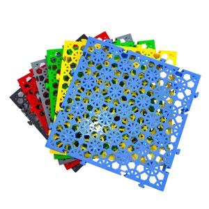 Heavy Duty 400*400*40mm PP Interlocking Modern Garage Floor Tiles Anti Slip Sustainable Graphic for Indoor Car Detailing