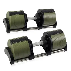 Heavy-Duty 50 kg Gen 3 Adjustable Dumbbell Set, 2 kg Increments, for Gym and Home Workouts