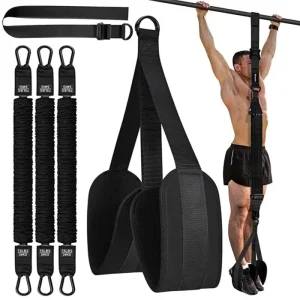 Heavy-Duty Adjustable Resistance Band Knee Support Pull-Up Assistance Band