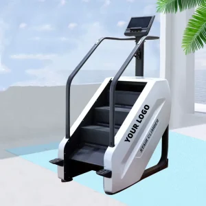 Heavy Duty Adjustable Resistance Quiet Smooth Operation Compact Stair Climber for Home Gym Fitness