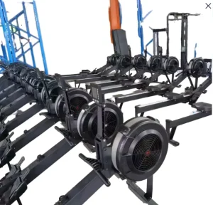 Heavy Duty Air Rowing Machine Commercial Grade Gym Equipment