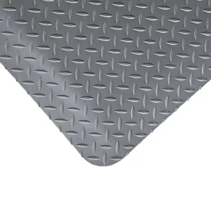 Heavy Duty Anti-Fatigue Non-Slip Waterproof PVC Foam Kitchen Floor Mat, Custom Size