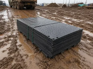Heavy Duty Anti Impact Non Slip Ground Mat Panels for Temporary Floor Protection in Construction Events Renovation Walkways