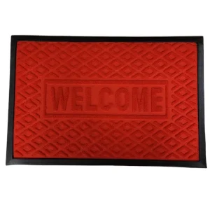 Heavy-Duty Anti-Slip Dust-Removal Entrance Mat Indoor Outdoor Custom Rubber Door Mat