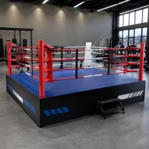 Heavy-Duty Boxing Ring for Sports Gyms, Fitness Centers, and Competition Venues