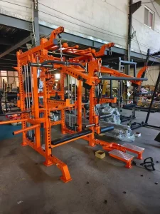 Heavy Duty Combined Power Rack Functional Trainer Cable System Professional Gym Strength Machine
