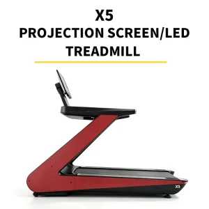 Heavy Duty Commercial Gym Treadmill LED Console 3HP Continuous 7HP Peak AC Motor 0-20% Incline Wireless Charging Running Machine