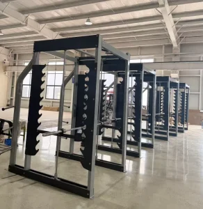 Heavy-Duty Commercial Steel 3D Smith Machine Gym Strength Training Equipment