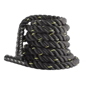 Heavy Duty Durable Polyester Battle Rope 9 12 15m Length Options for Integrated Gym Training Bodybuilding Fitness