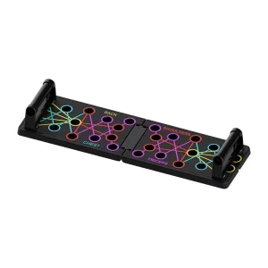 Heavy-Duty Ergonomic Handle Commercial Portable Multifunctional Foldable Fitness Rack System for Sit-Ups and Strength Training