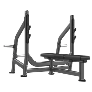 Heavy Duty Flat Bench for Barbell and Dumbbell Workout Stable Fitness Bench for Strength Training