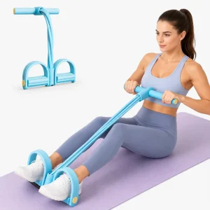 Heavy-Duty Flat Rubber Resistance Bands with Handles OEM ODM