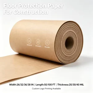 Heavy-Duty Floor Protection Cardboard Anti-Scratch Moisture-Proof for Construction & Renovation