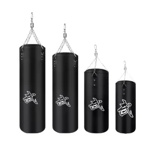Heavy-Duty Hanging Boxing Punching Bag, Sand-Filled, Adults