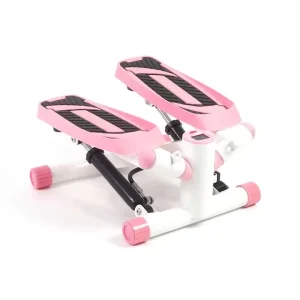 Heavy-Duty Home Mini Stepper with Resistance Bands, Compact Cardio Workout Machine