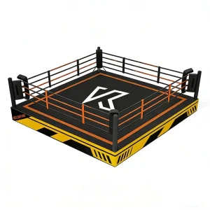 Heavy-Duty Liftable Boxing Ring Height-Adjustable Training Platform Competition Stage Custom Size