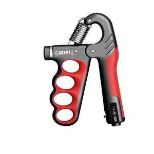 Heavy Duty Mechanical Counter Gripper Muscle Building Adjustable 100kg Straight Handle Hand Grip