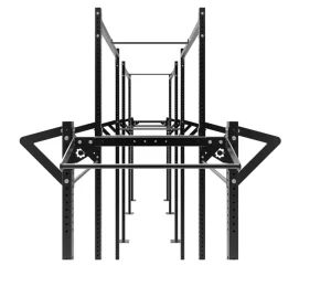 Heavy-Duty Metal Pull-Up Rig Station for Bodybuilding and Strength Training