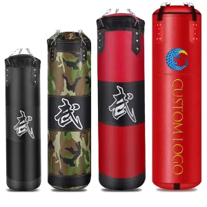 Heavy-Duty Muay Thai Punching Bag Set with Gloves