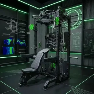 Heavy Duty Multi-Station Functional Steel Safety Trainer Full-Body Workout Machine for Commercial Strength Training