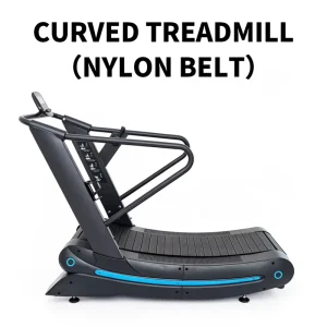 Heavy Duty Non Motorized Curved Treadmill Nylon Track Belt 150KG Max Load Magnetic Brake Gym Cardio Functional Training Machine