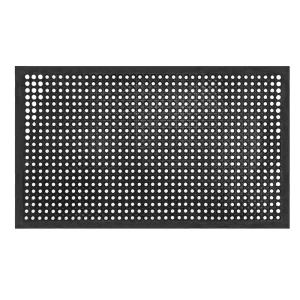 Heavy-Duty Non-Slip PVC Rubber Hollow Outdoor Door Mat