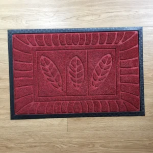Heavy Duty Non-Slip Rubber Welcome Mat for Outdoor Entryways
