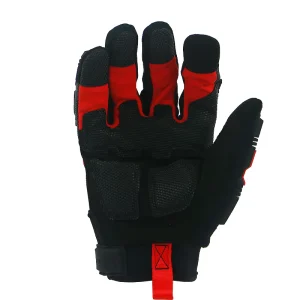 Heavy-Duty PU and TPR Impact-Resistant Safety Work Gloves
