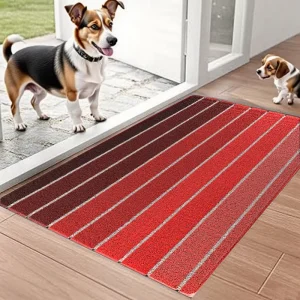 Heavy-Duty Pet-Friendly 100% PVC Entrance Doormat, Non-Slip, Personalized, Dirt-Scraping