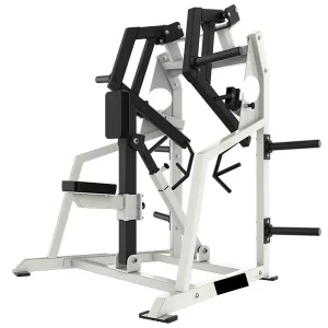Heavy-Duty Plate-Loaded Leverage ISO Multi Row Machine for Commercial Strength Training
