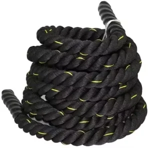 Heavy Duty Polyester Battle Rope 38mm 50mm Diameter 9m 12m 15m for Functional Fitness & CrossFit Training