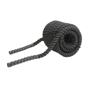 Heavy Duty Polyester Battle Rope with Anchor Strap Kit 5m 7m Length Workout Equipment for Core Strength Home Gym & Outdoor Use