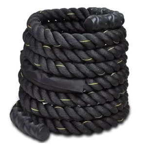 Heavy Duty Polyester Non slip Battle Rope for Fitness and Gym Training