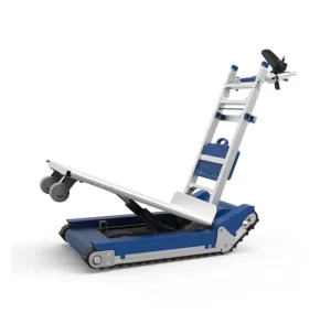 Heavy Duty Powered Track Stair Climbing Hand Truck 683 LBS Load Crawler Stair Climber Dolly with Separate Track Control