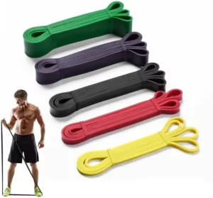 Heavy Duty Resistance Bands 5 Set Loop for Gym Exercise Pull up Fitness Workout