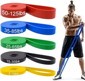 Heavy Duty Resistance Exercise Stretch Fitness Bands Pull-Up Assistance Bands for Powerlifting
