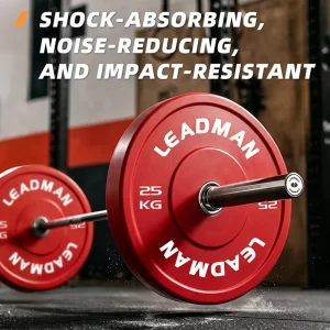 Heavy-Duty Rubber Bumper Weight Plates for Commercial Gym Equipment, Supplier Factory Direct
