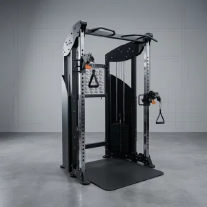 Heavy Duty Stainless Steel Functional Trainer Dual Adjustable Pulley Commercial Gym Equipment LC JR 2344 Chest